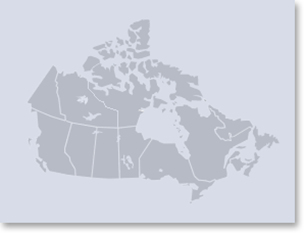 Carte du Canada